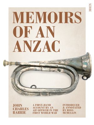 cover image of Memoirs of an Anzac
